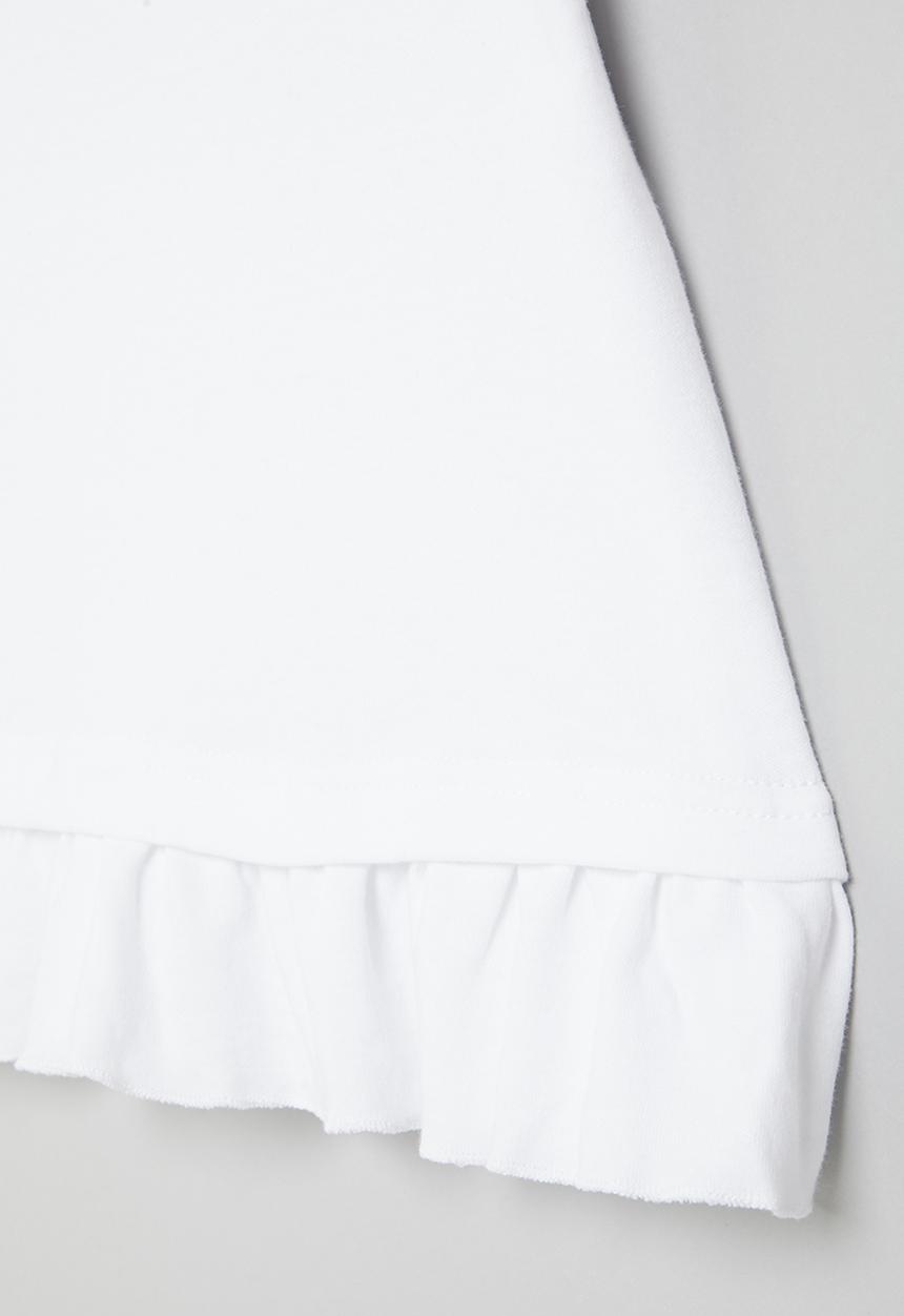Pop Candy - Puff sleeve top - white