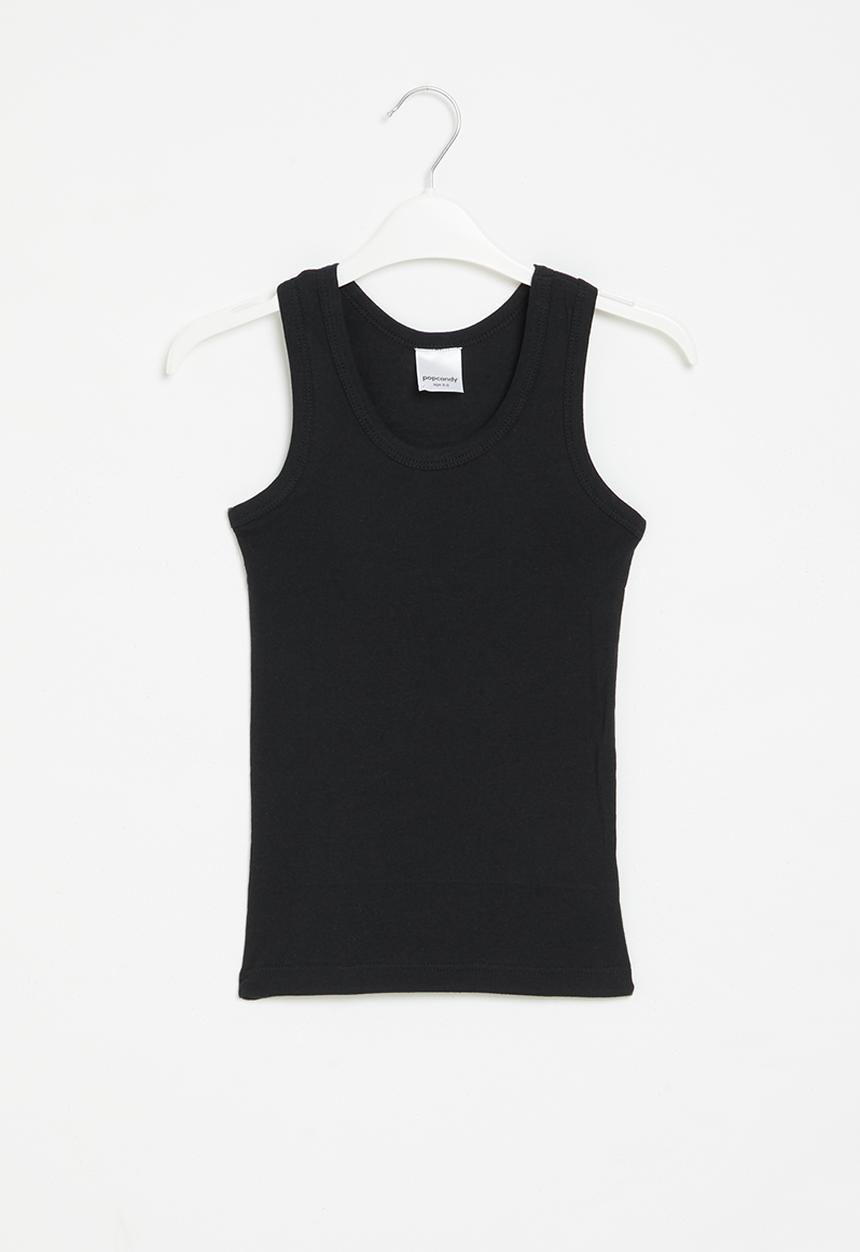 Pop Candy - Ribbed vest - black1