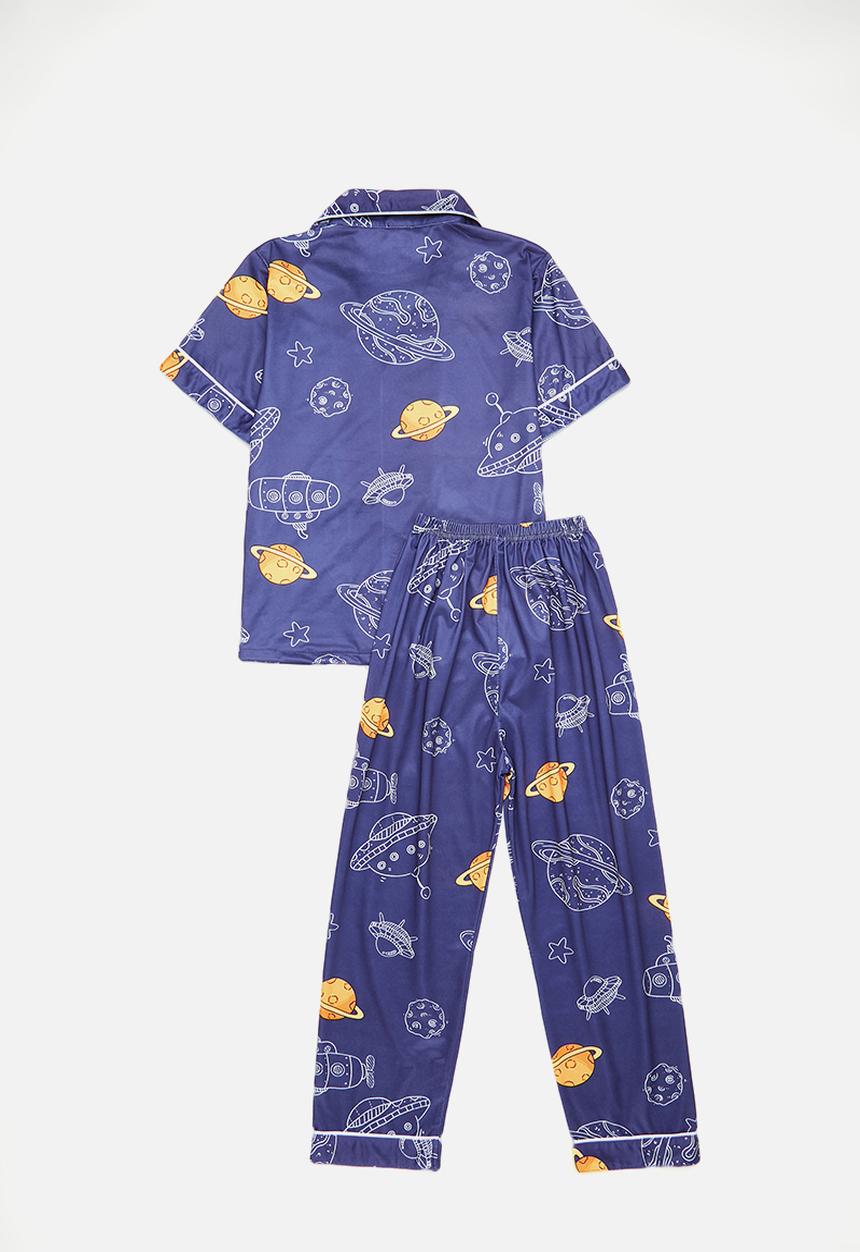 Pop Candy - Shirt & pants pj set - blue