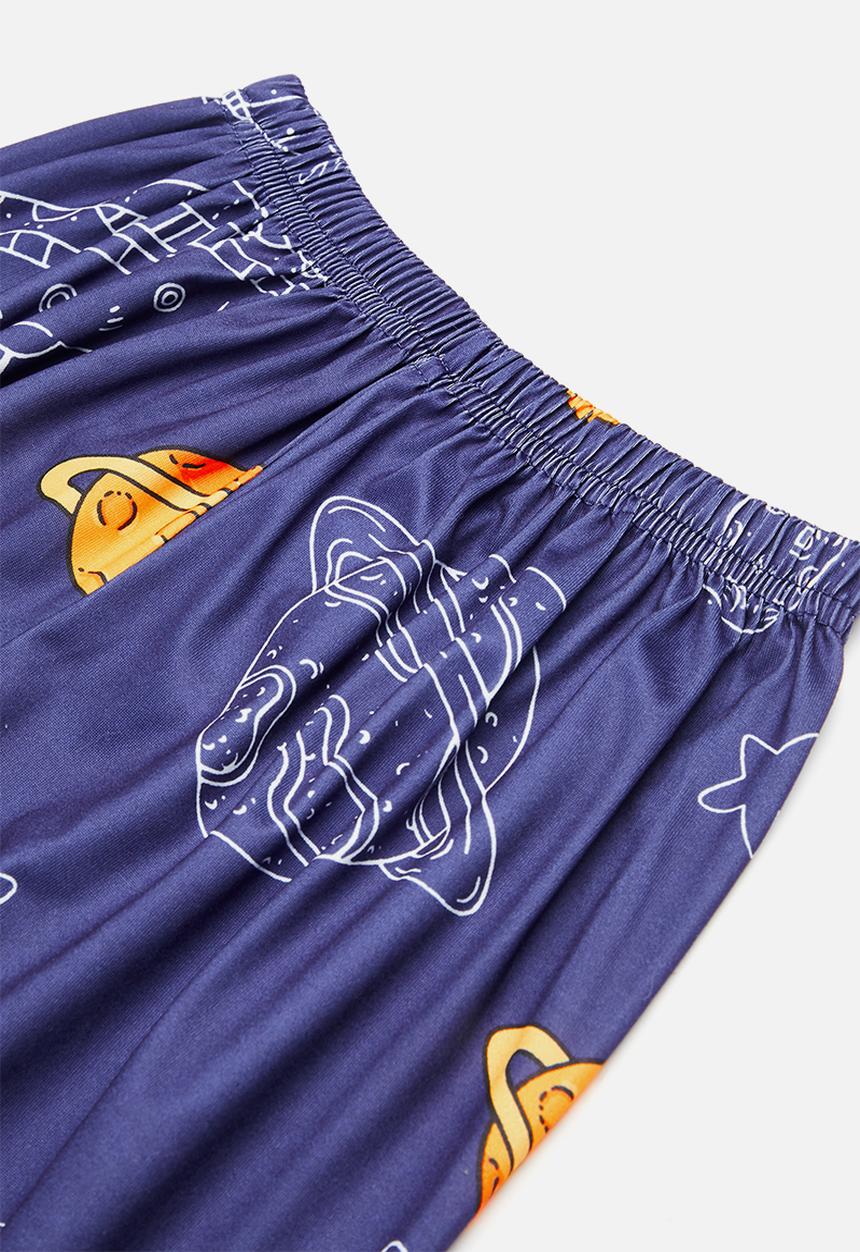 Pop Candy - Shirt & pants pj set - blue