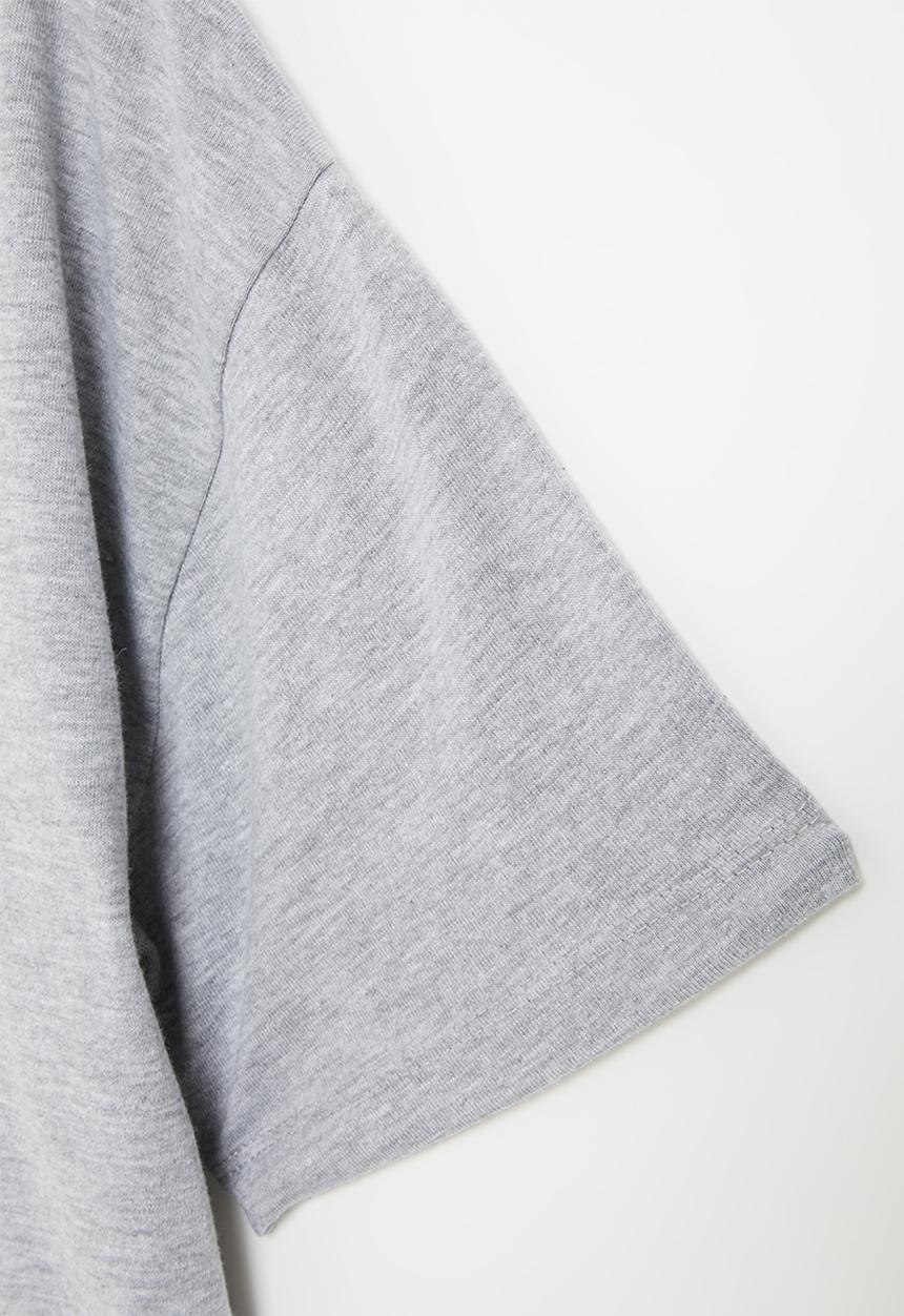 Rebel Republic - Boys printed tee - grey melange 
