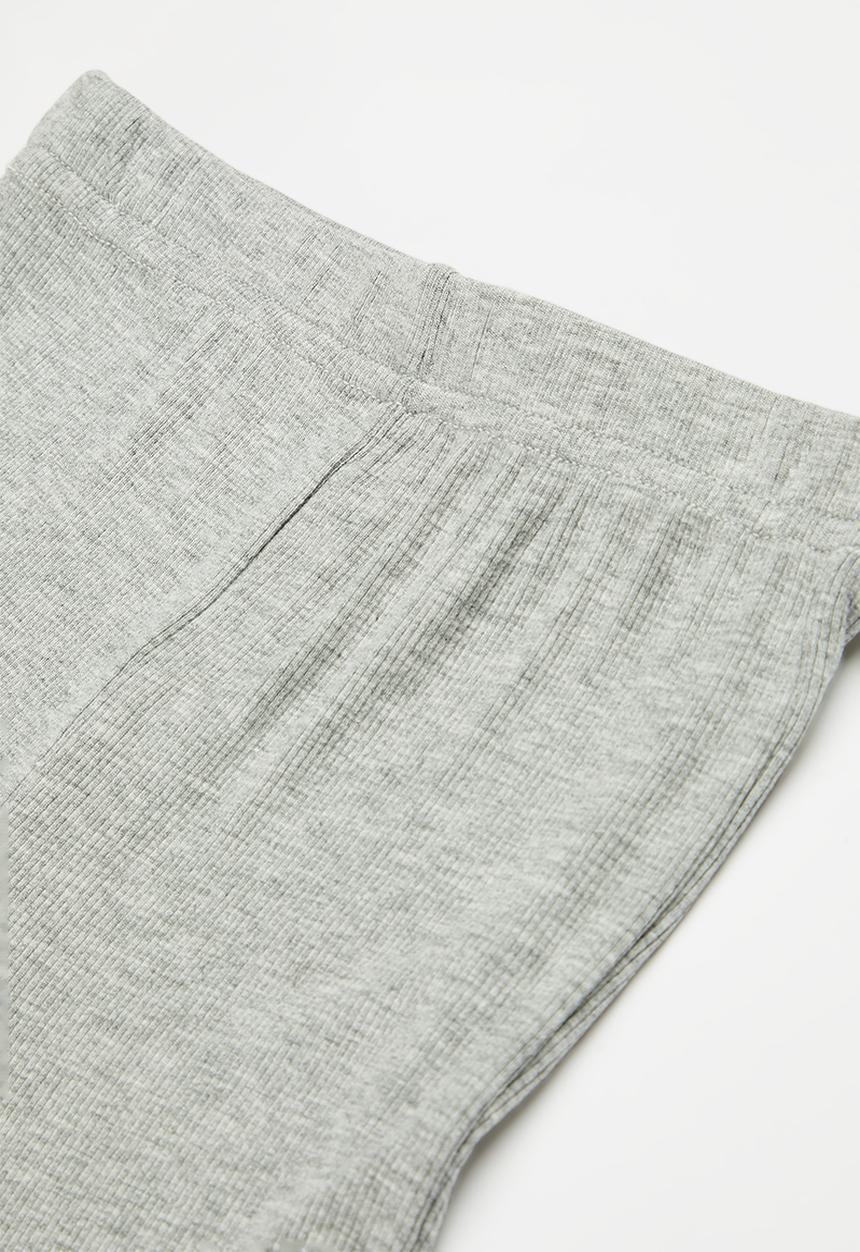 Pop Candy - Tee & flare legging set - grey