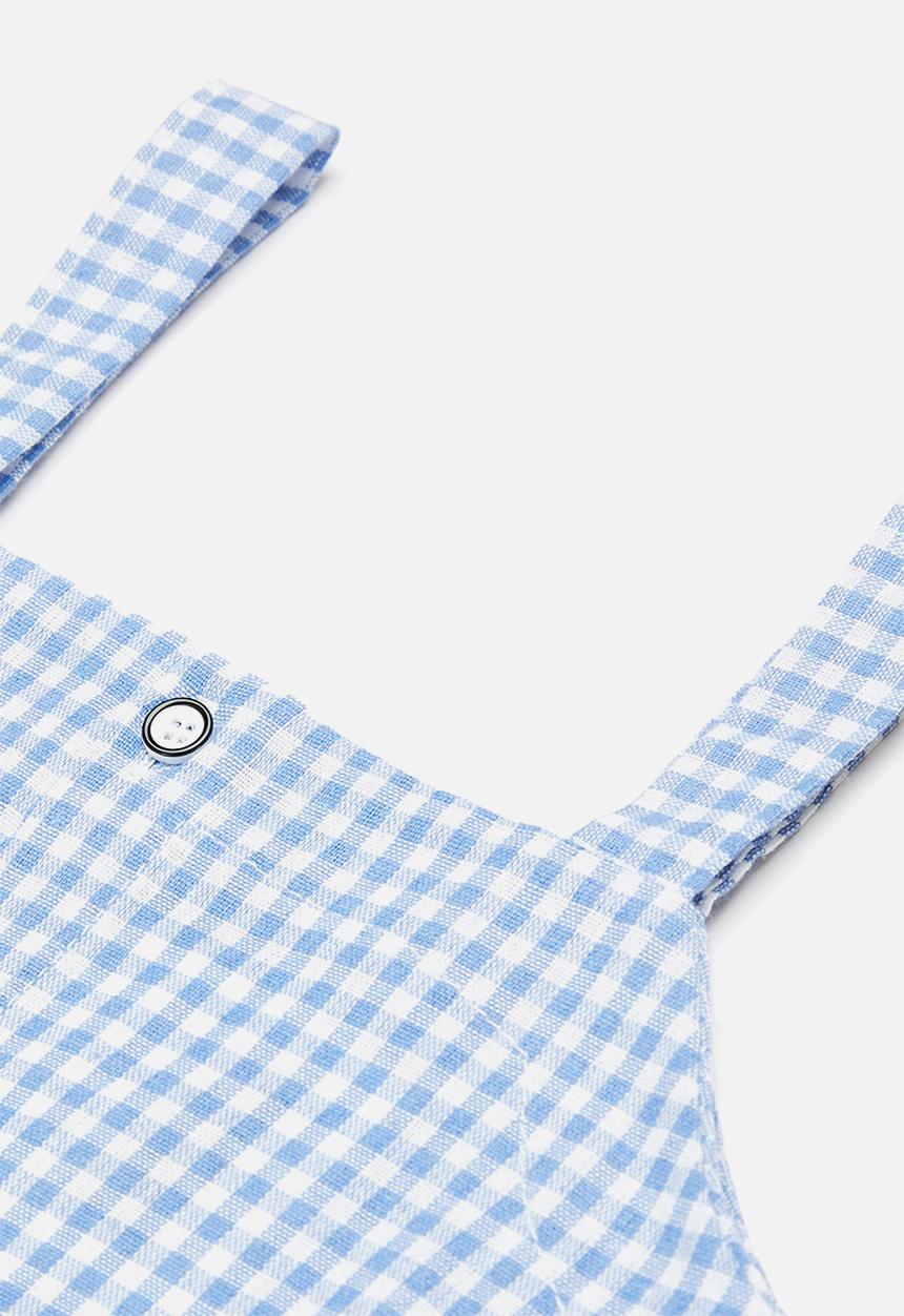 Pop Candy - Tee & short set - blue & white