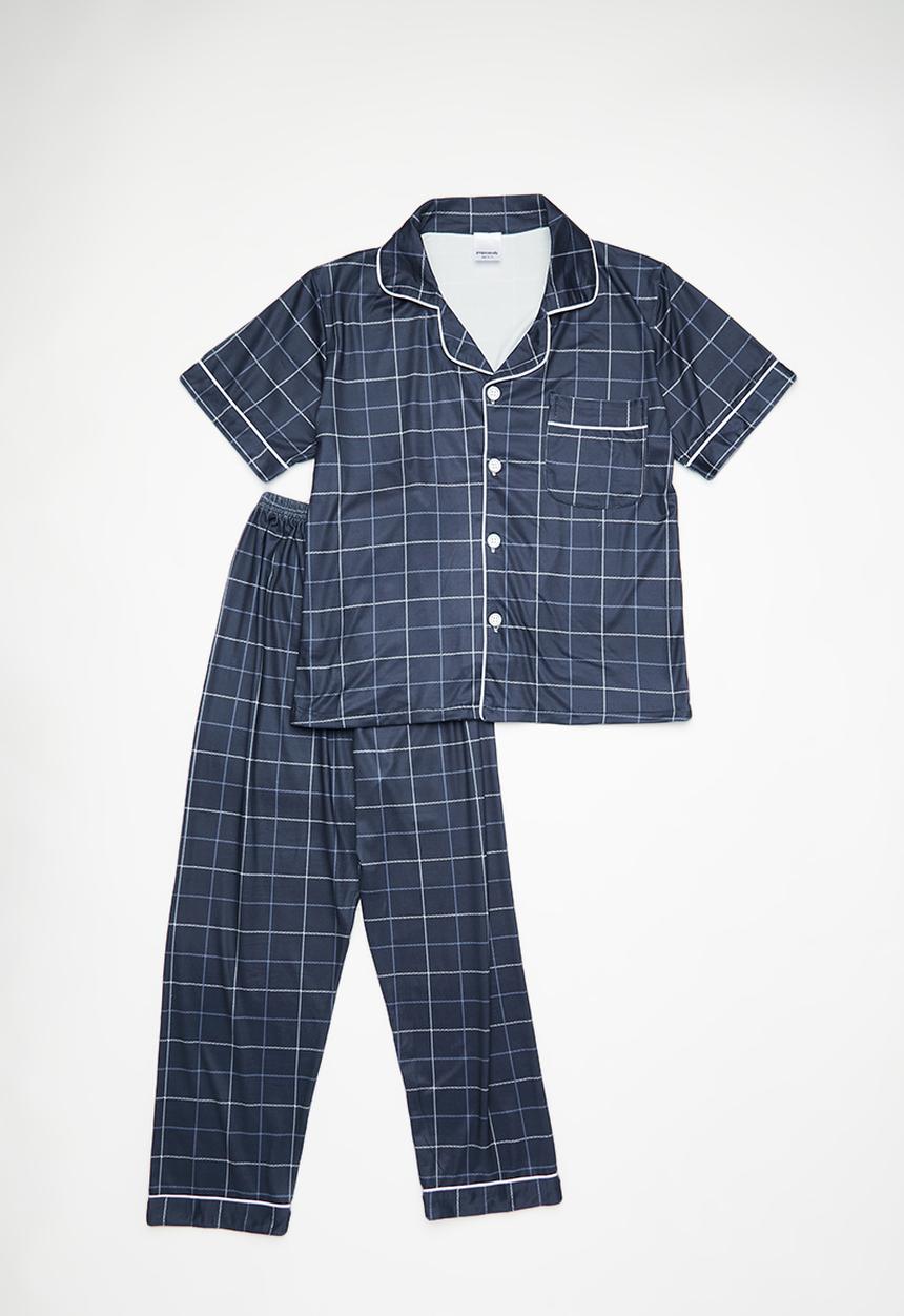 Pop Candy - Shirt & pants pj set - navy