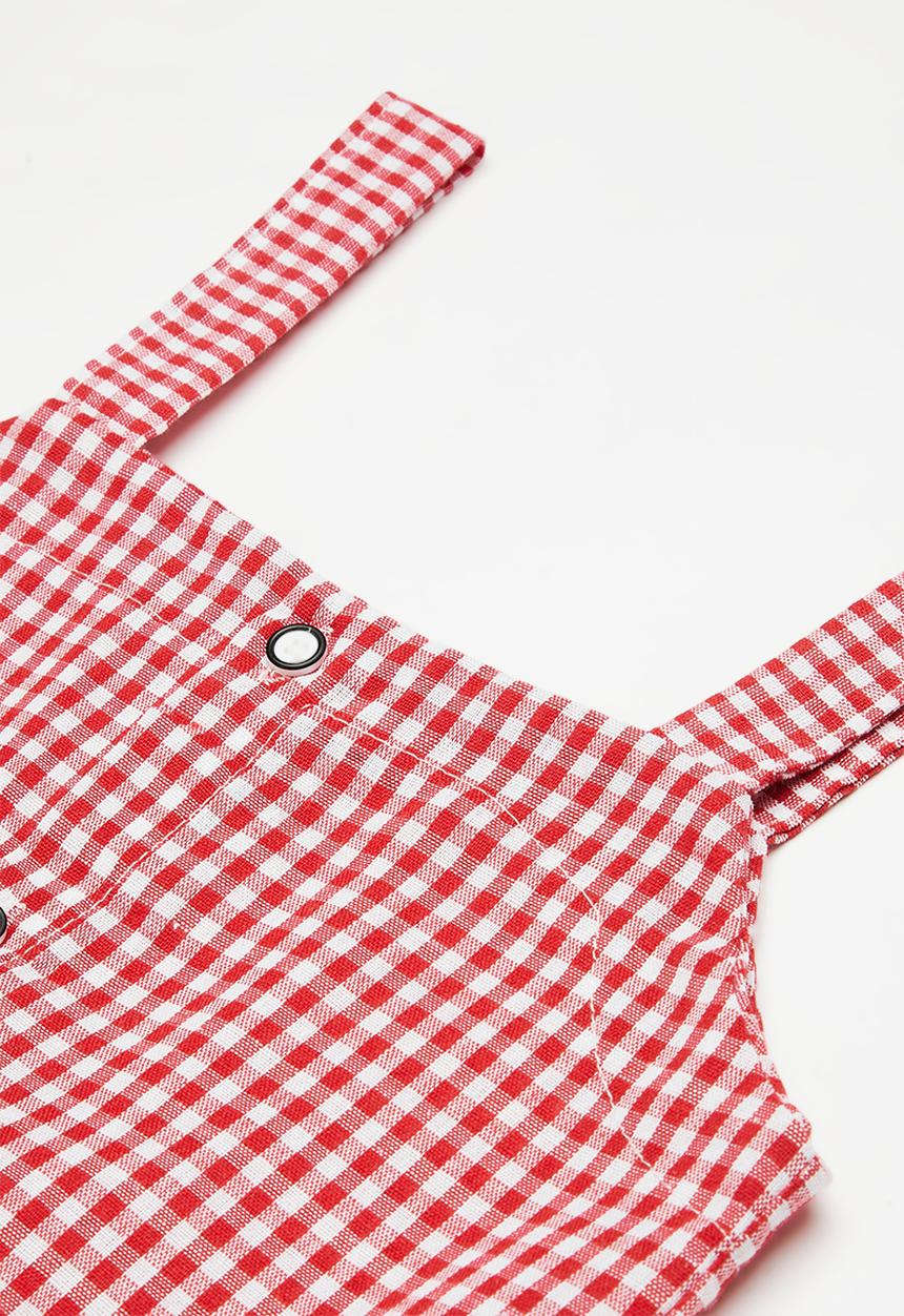 Pop Candy - Top & short set - red & white