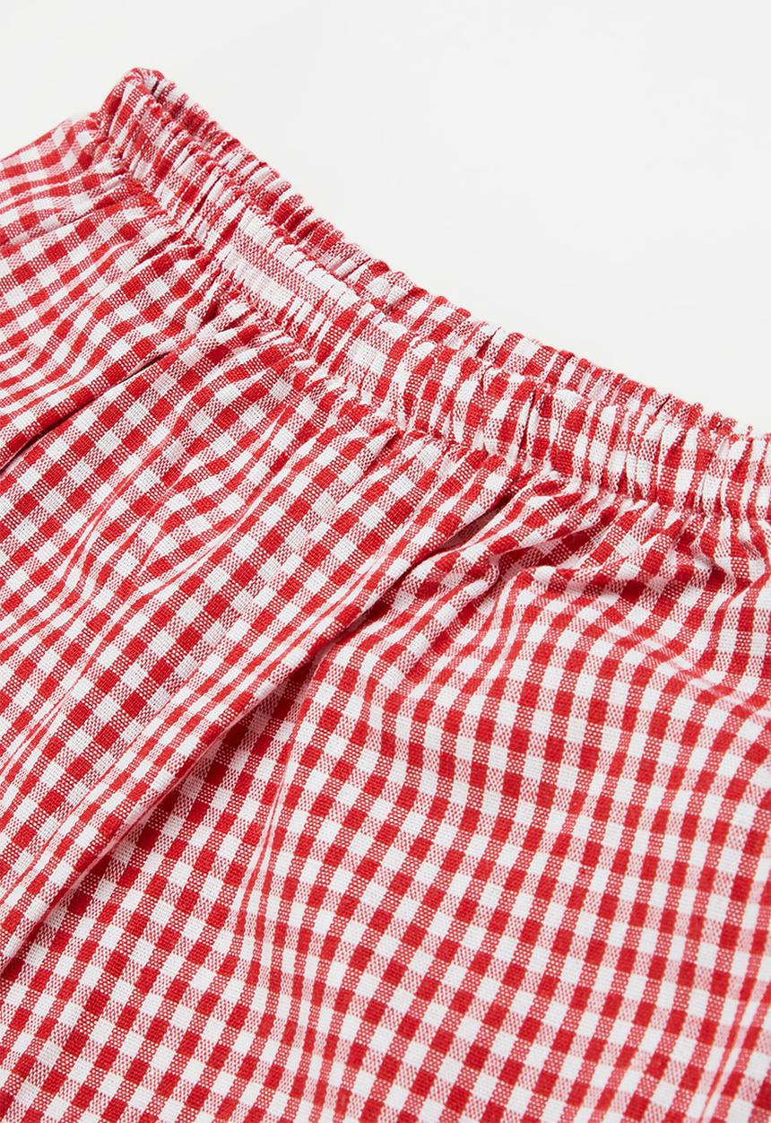 Pop Candy - Top & short set - red & white