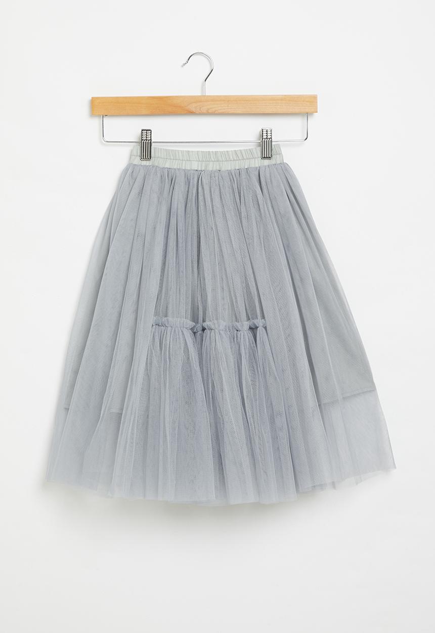 Pop Candy - Midi skirt - grey