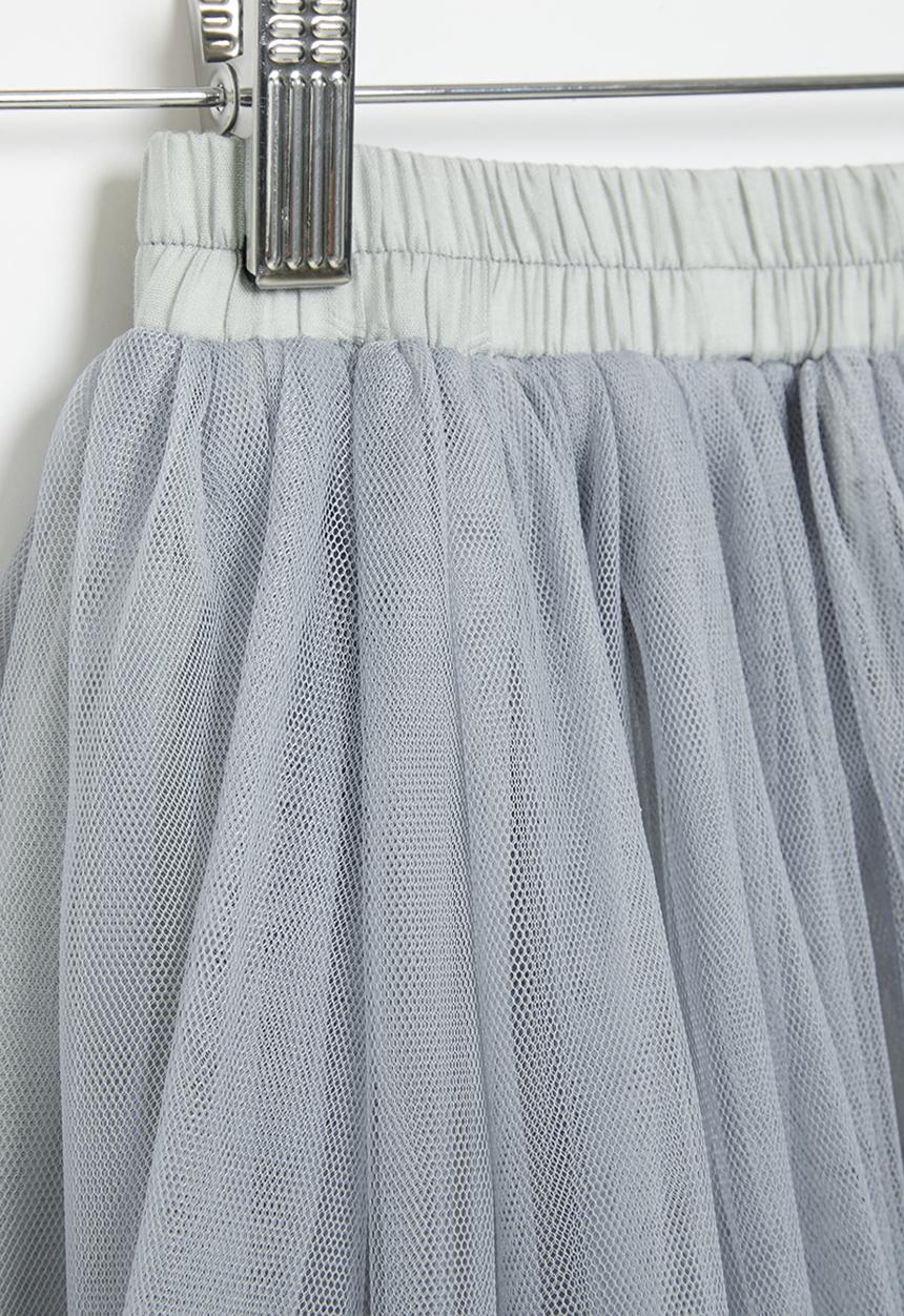 Pop Candy - Midi skirt - grey