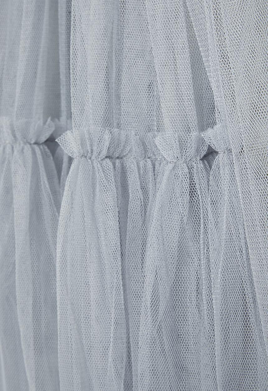 Pop Candy - Midi skirt - grey