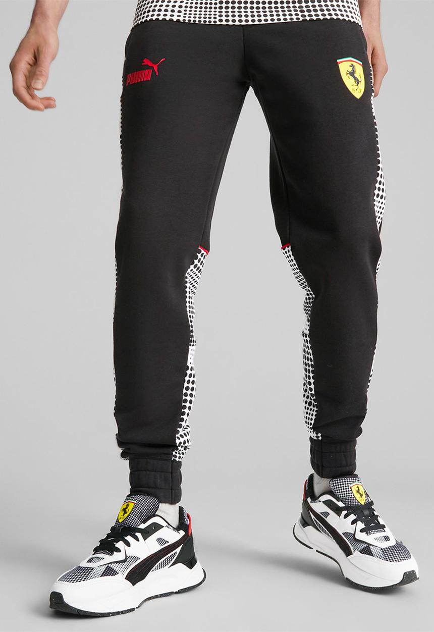 PUMA - Ferrari race camo sds sweat pants - puma black aop