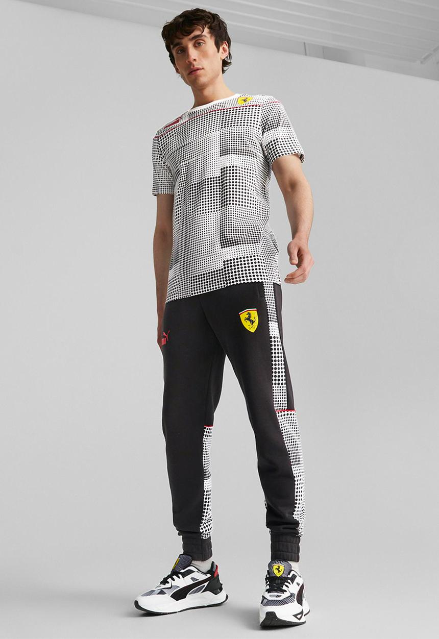 PUMA - Ferrari race camo sds sweat pants - puma black aop