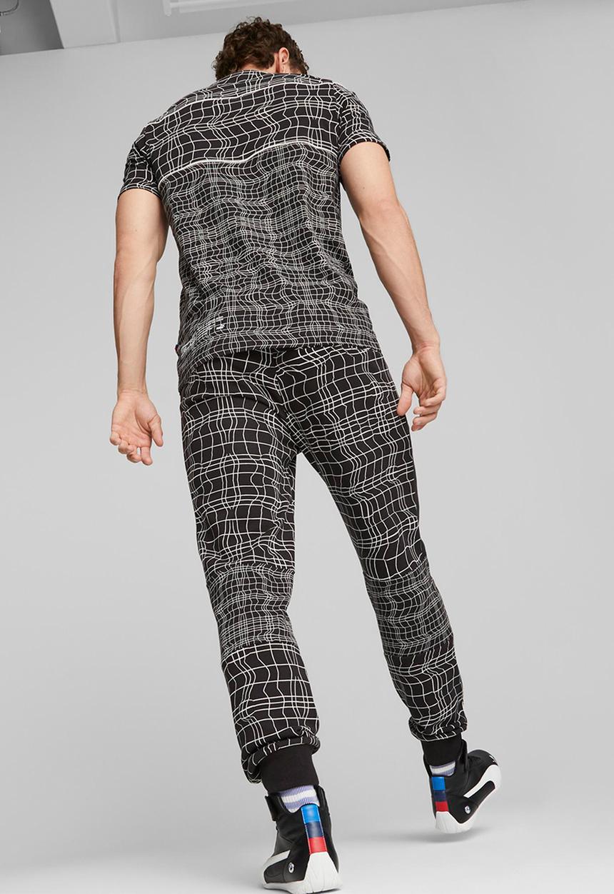 PUMA - BMW M Motorsport Camo SDS sweatpants- puma black aop