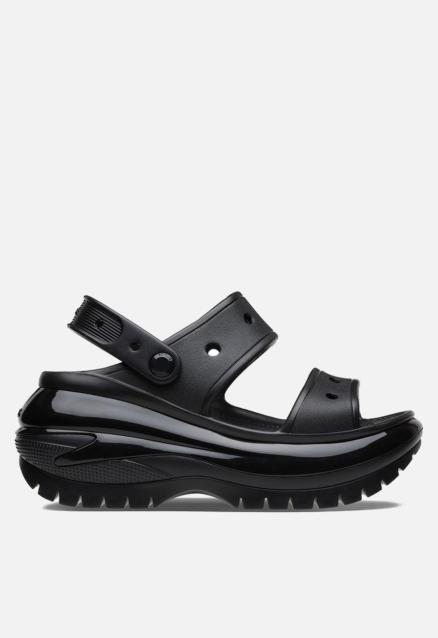 Crocs - Classic mega crush sandal - black