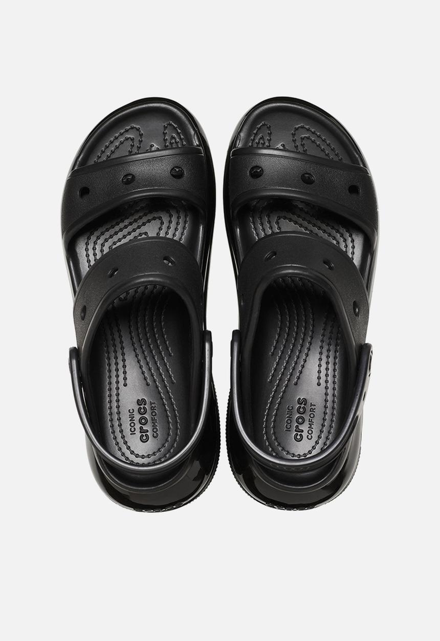 Crocs - Classic mega crush sandal - black