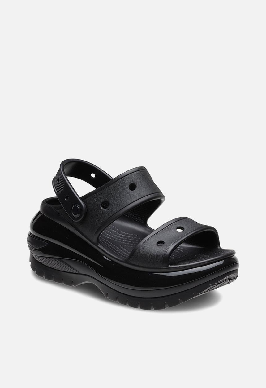 Crocs - Classic mega crush sandal - black