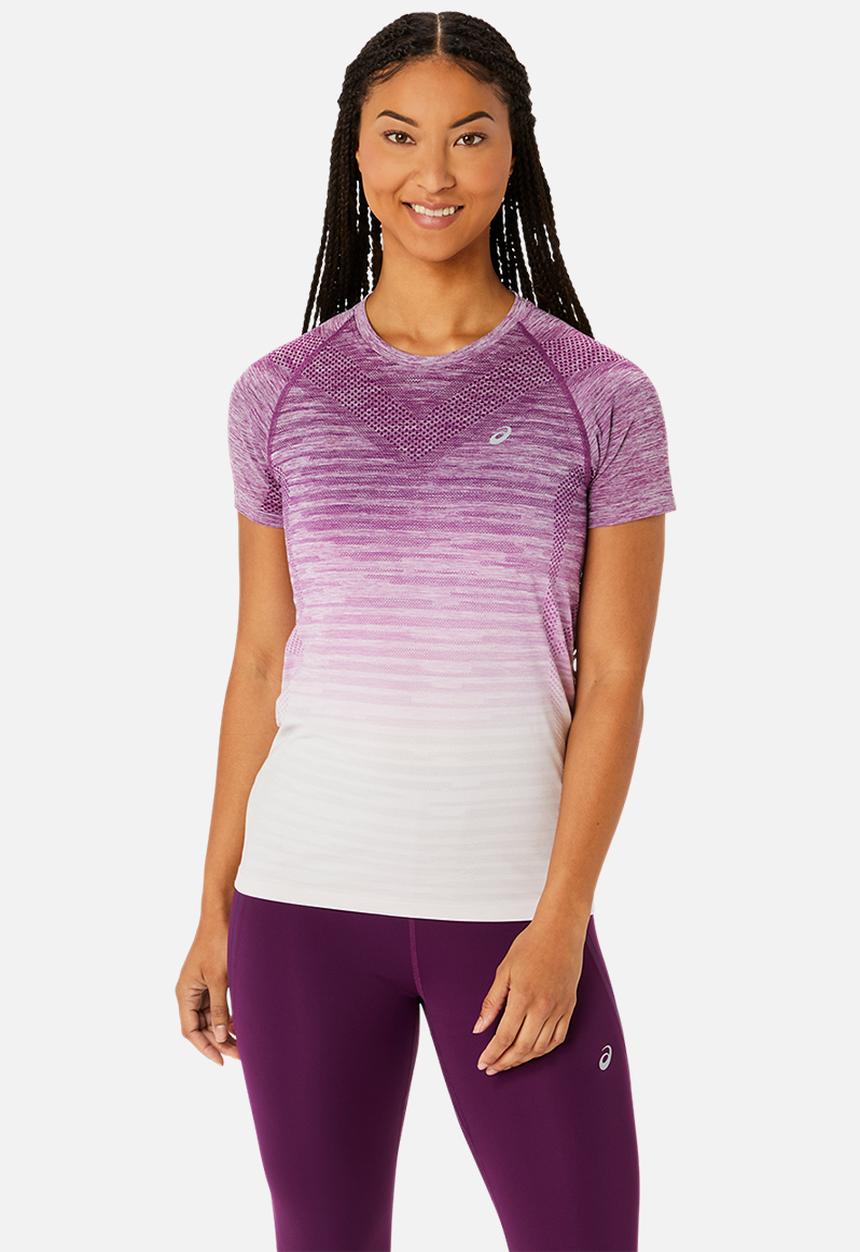 ASICS - Seamless short sleeve top - lilac hint/deep mauve
