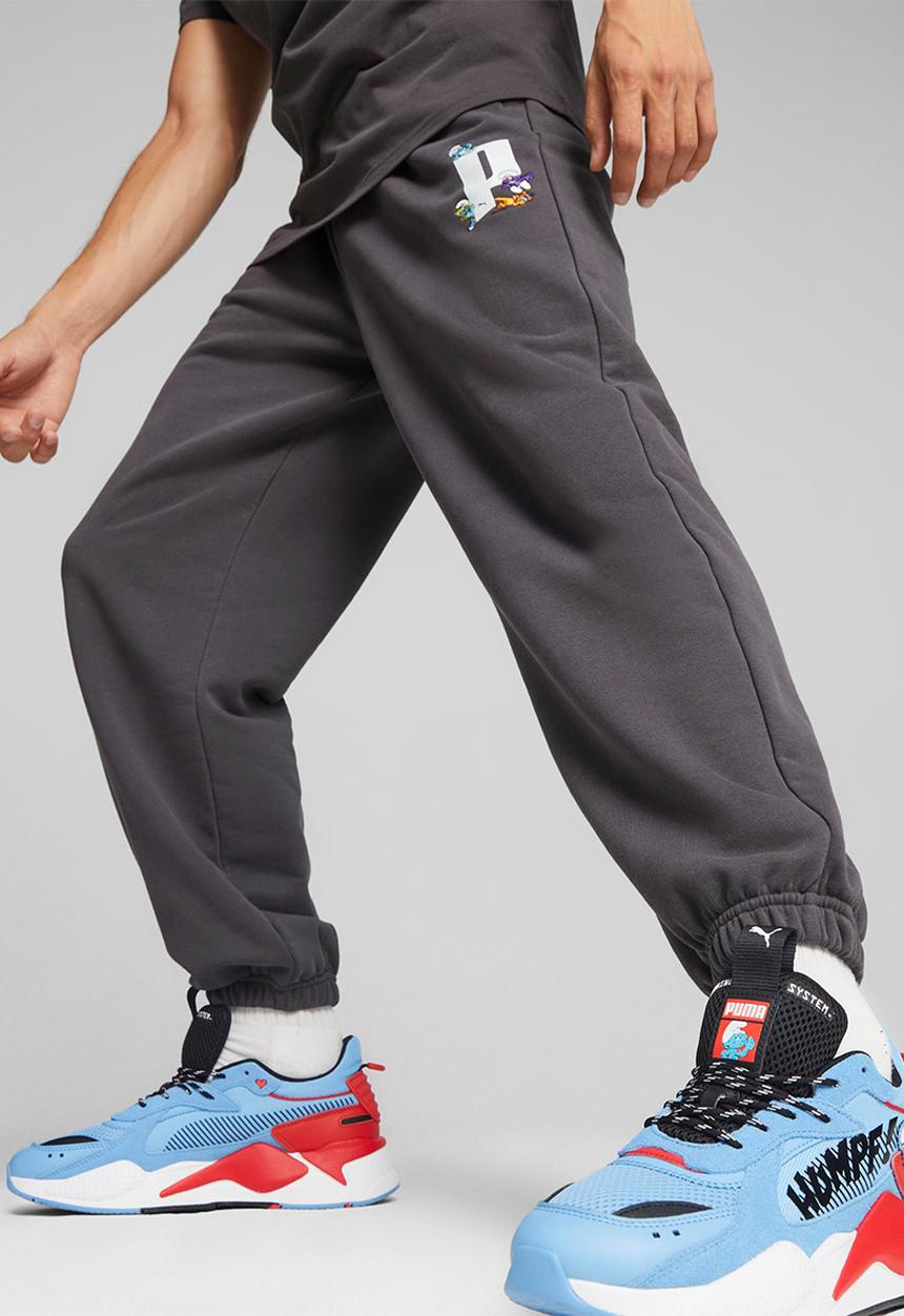 PUMA - Puma x Smurfs Sweatpants - charc grey 