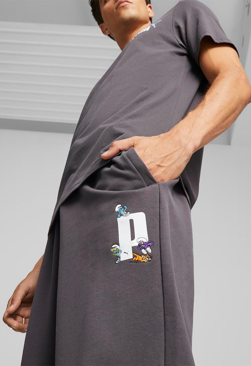 PUMA - Puma x Smurfs Sweatpants - charc grey 