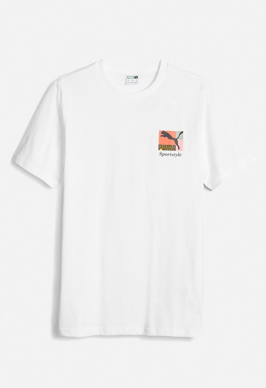 PUMA - Classics brand love tee - white 