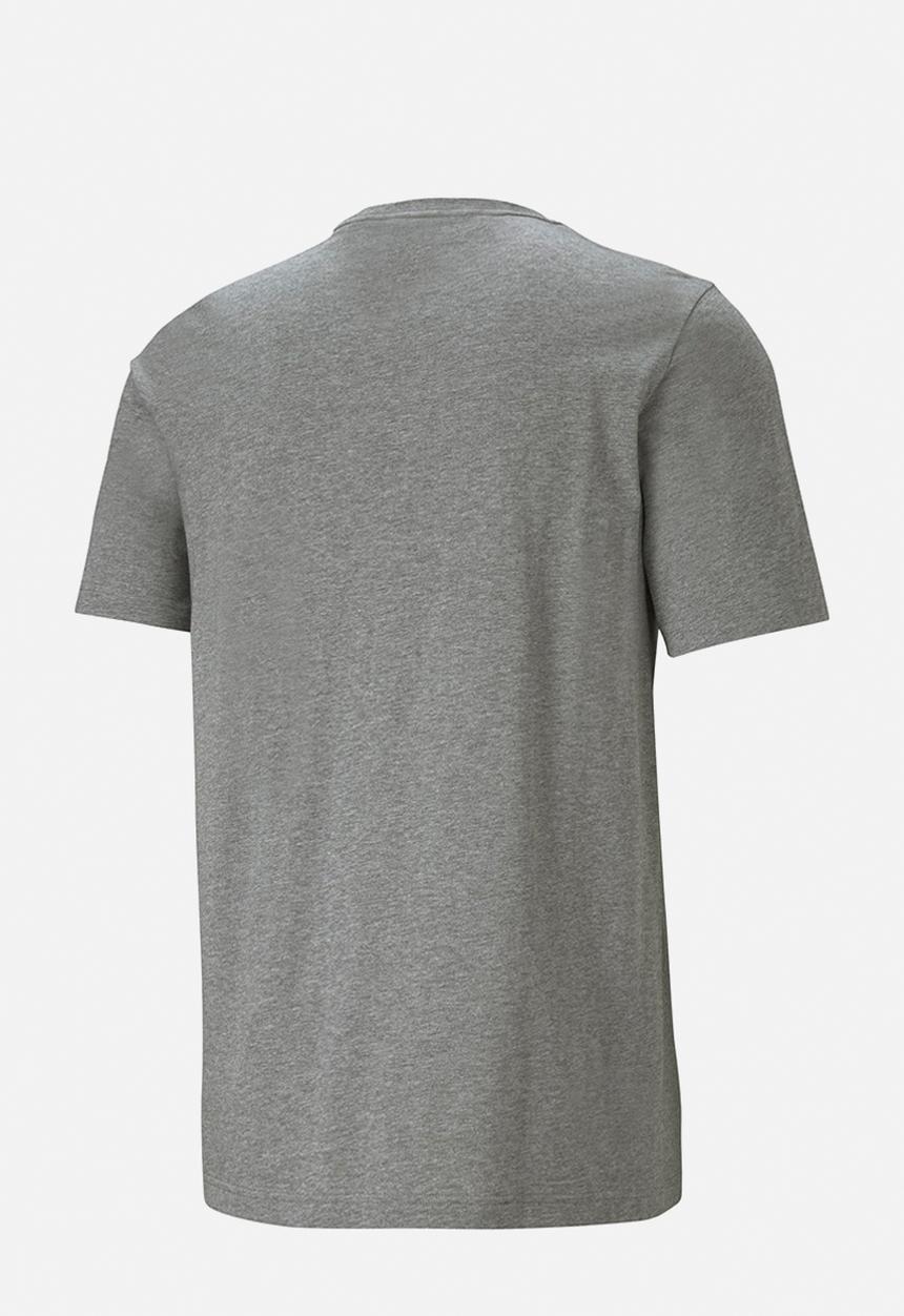 PUMA - Ess+ 2 col logo tee - grey 