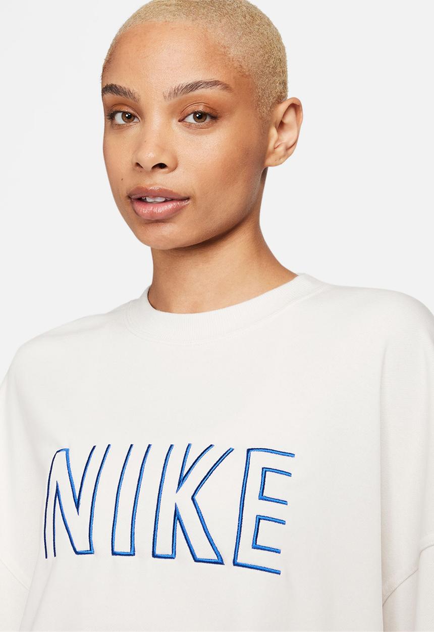 Nike - W nsw ft os flc crew sw - phantom