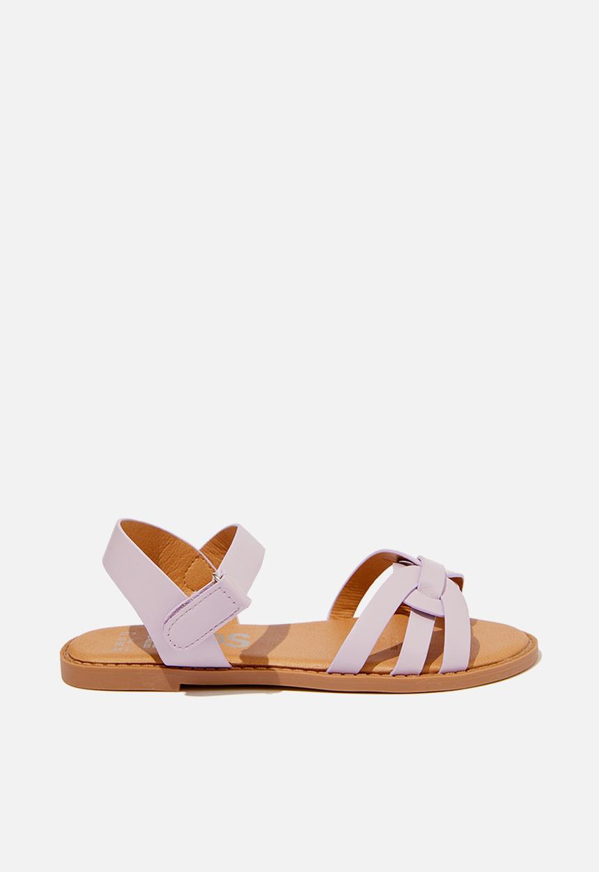 Cotton On - Georgie cross over sandal - lilac drop