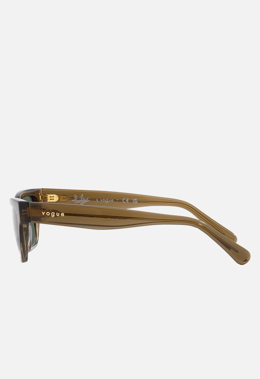 Vogue Eyewear - Vogue Eyewear - 0VO5514S - Transparent Dark Khaki