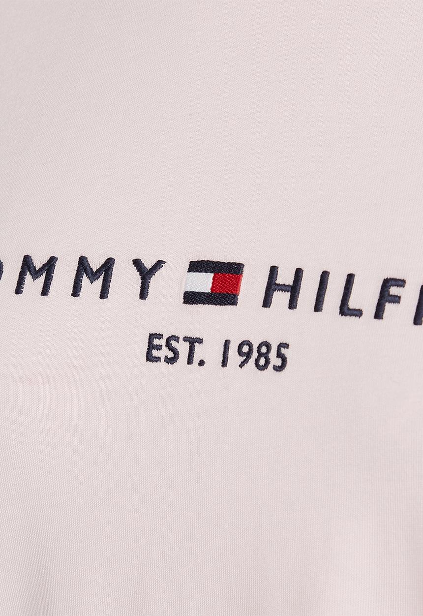 Tommy Hilfiger - Regular Hilfiger crew neck tee short sleeve - pastel pink