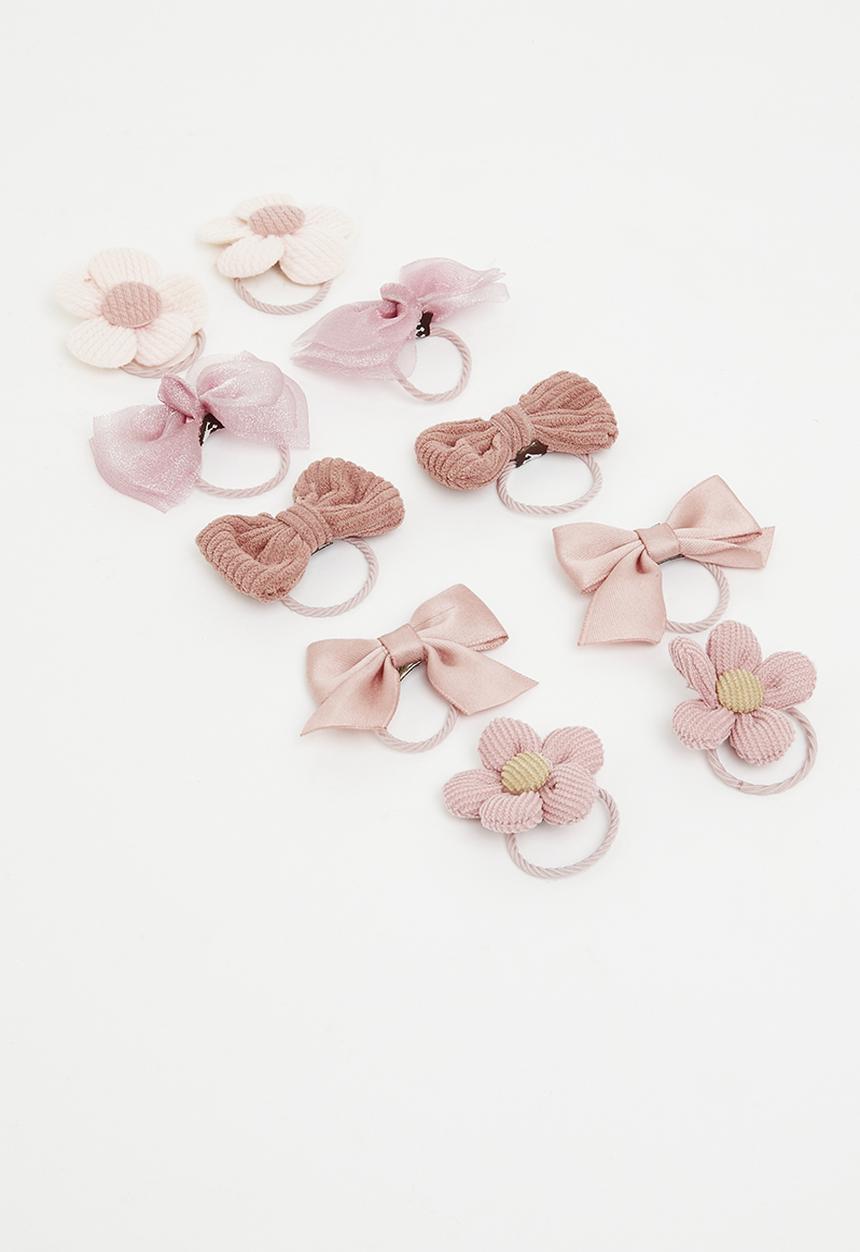 Pop Candy - Bow hair ties - lilac 