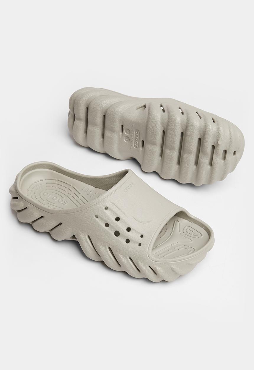 Crocs - Echo slide black sandal - elephant