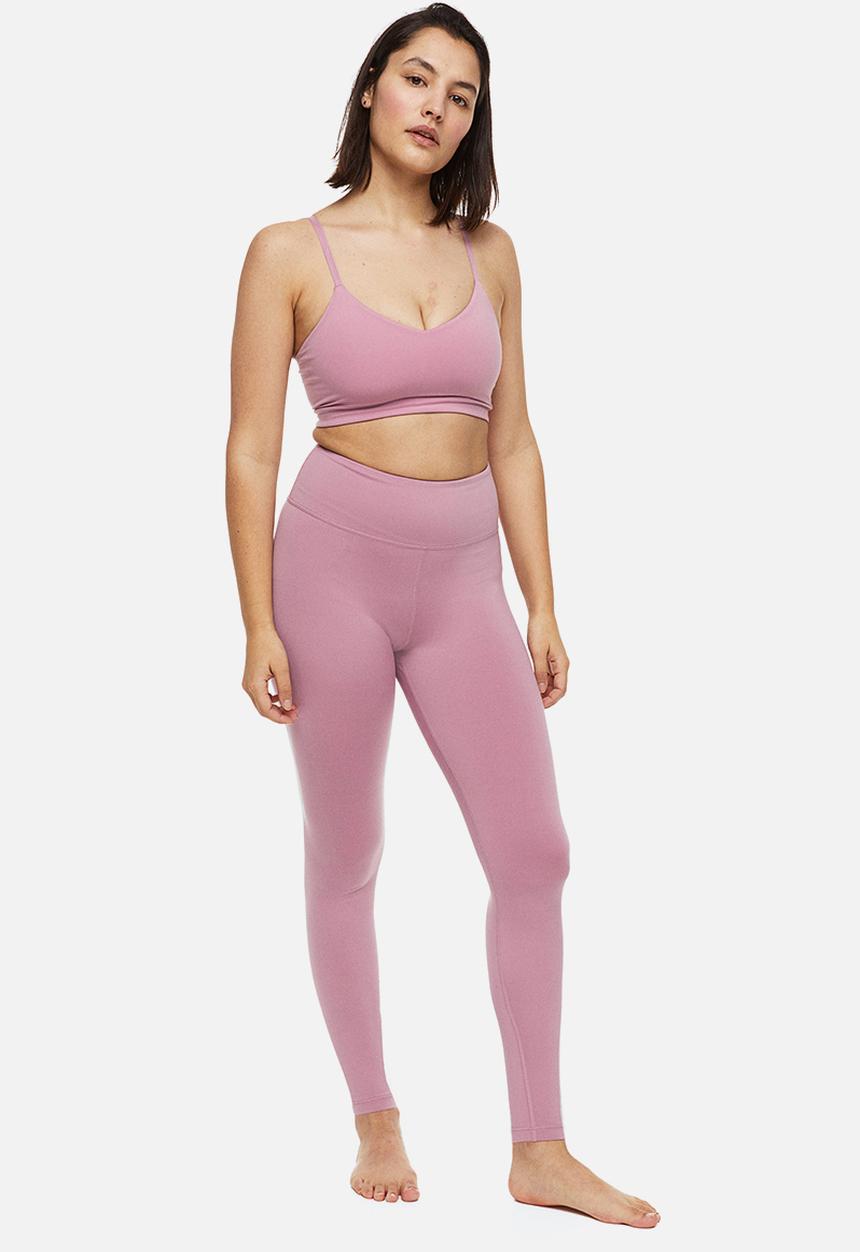 H&M - Softmove™ light support sports bra - pink