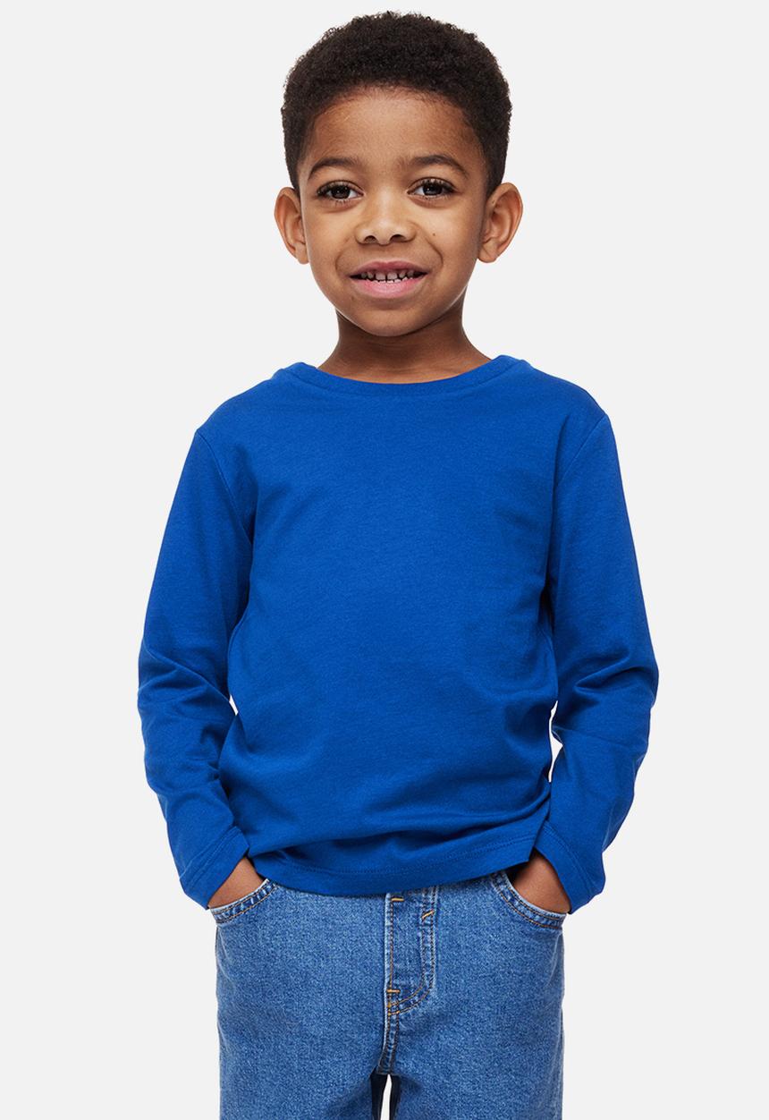 H&M - Jersey top - cobalt blue 