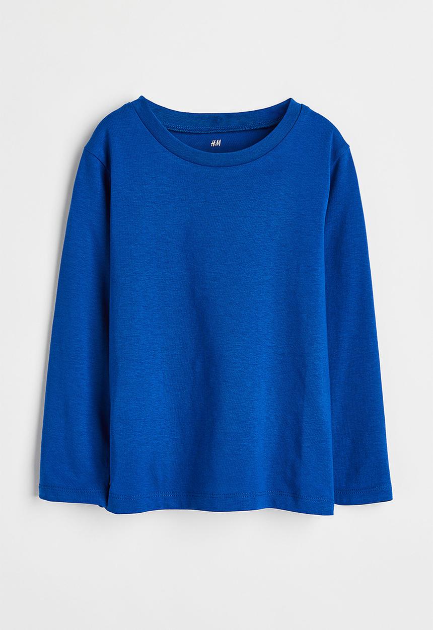 H&M - Jersey top - cobalt blue 