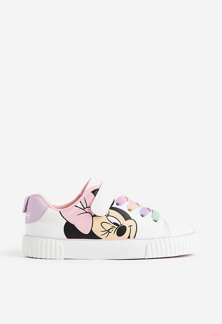H&M - Printed trainers - white/minnie mouse 