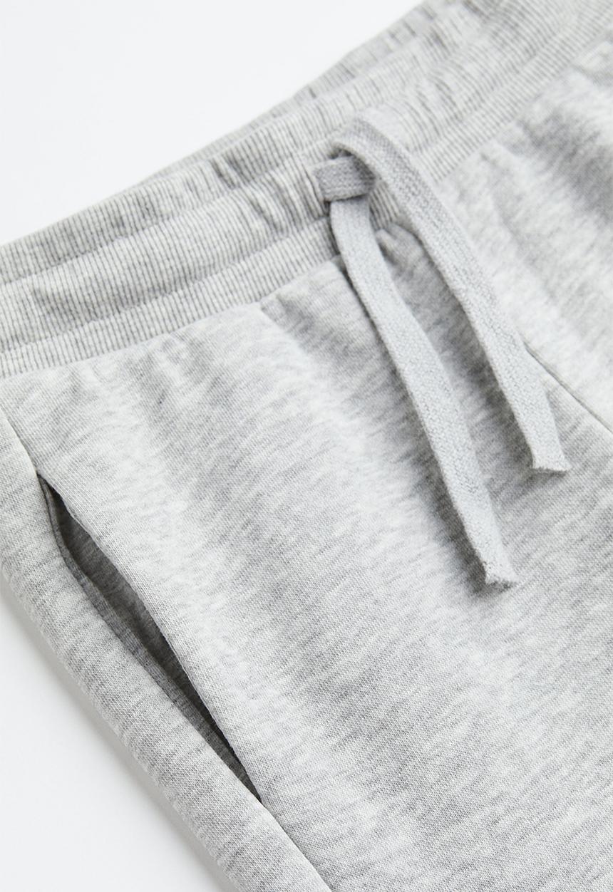 H&M - Joggers - grey marl & black 