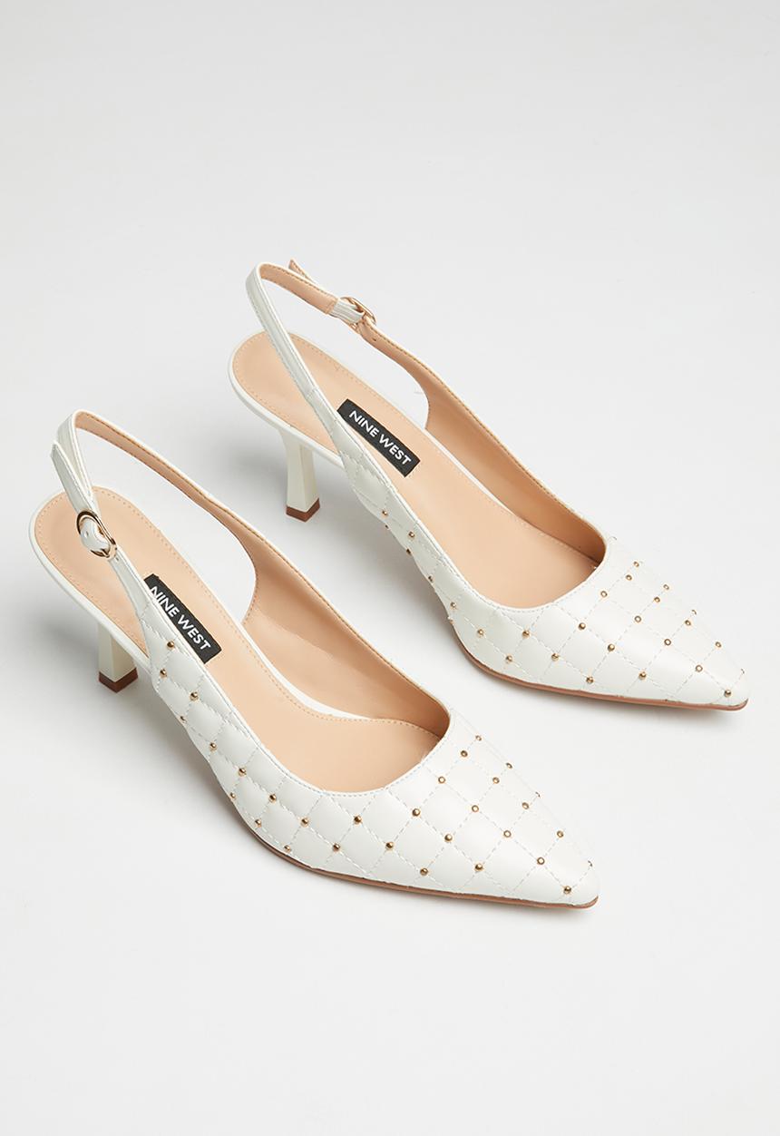 Nine West - Positan heel - white
