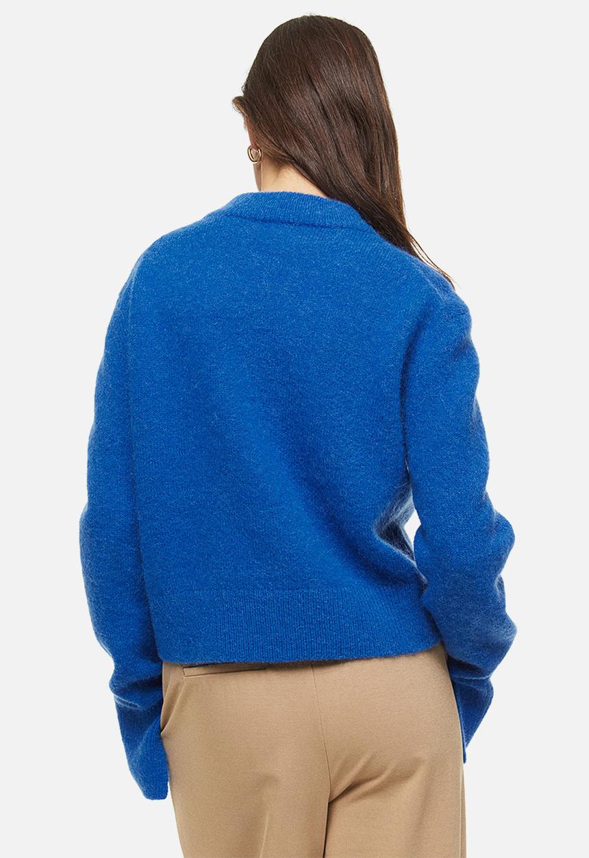 H&M - Mohair-blend jumper - bright blue