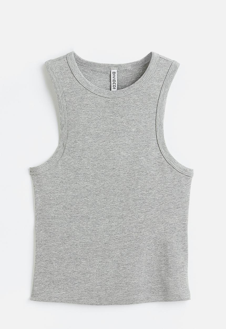 H&M - Vest top - grey marl