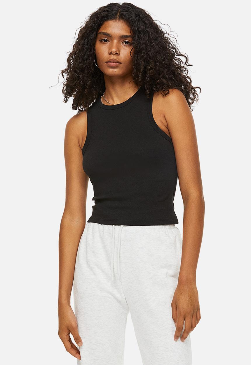 H&M - Vest top - black