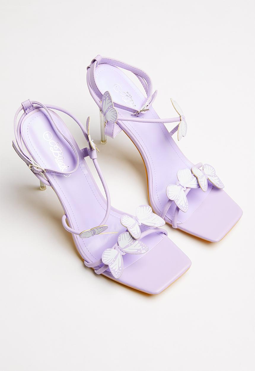 Miss Black - Monarch 1 Stiletto Heel - Lilac