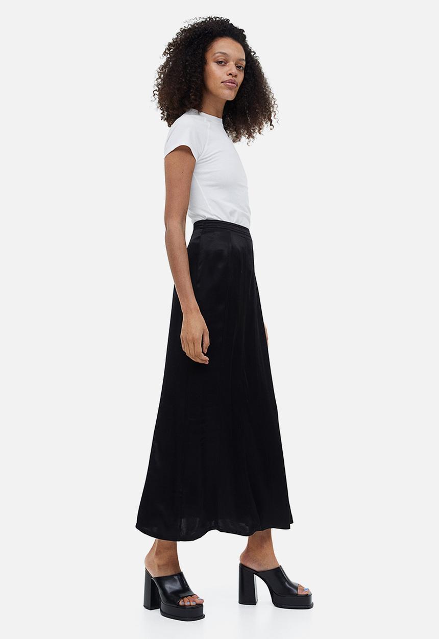 H&M - Maxi skirt - black