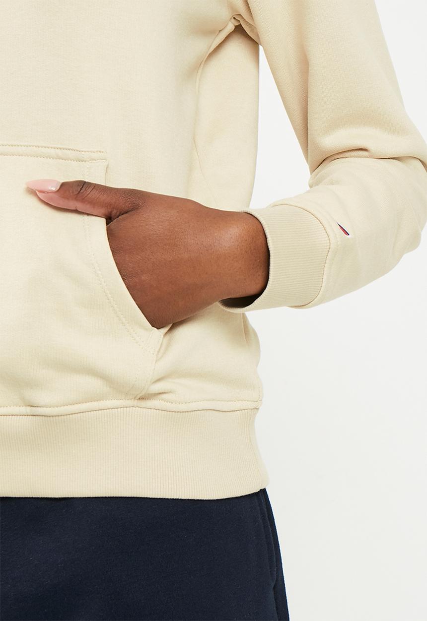 Tommy Hilfiger - Tjw regular serif linear hoodie - classic beige