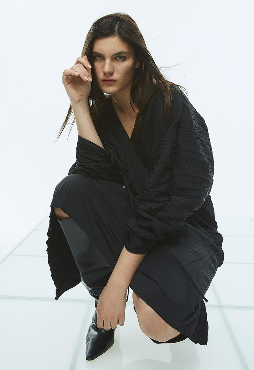 H&M - Voluminous dress - black