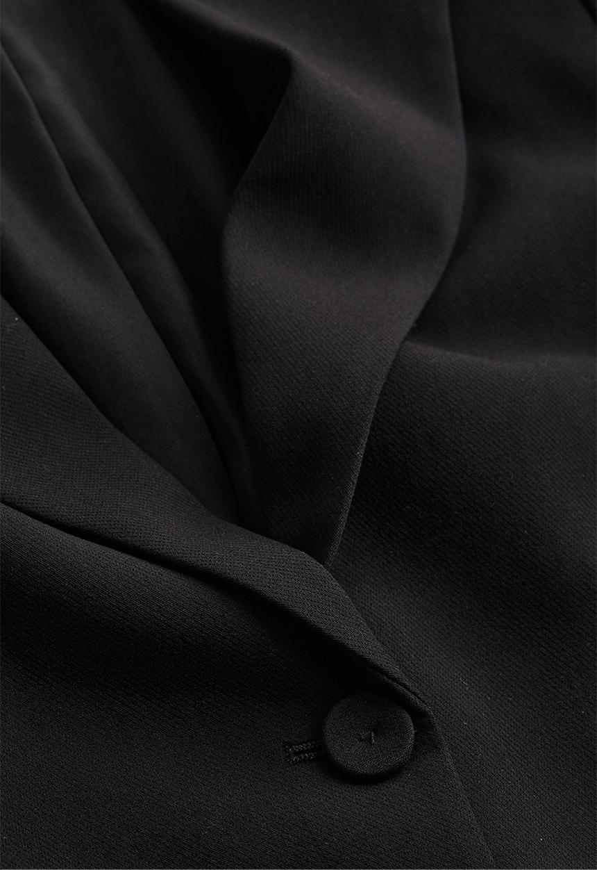 H&M - Single-breasted blazer - black