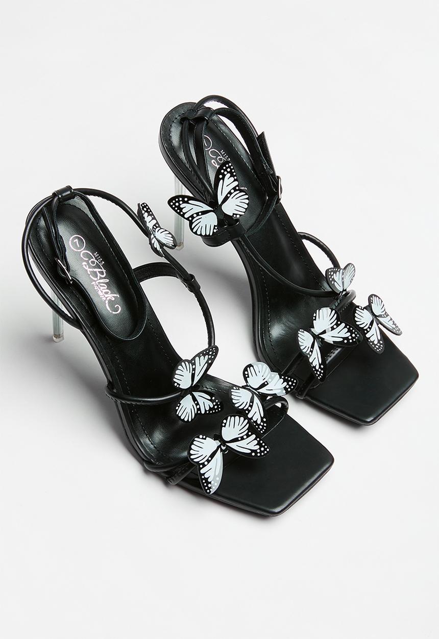 Miss Black - Monarch 1 Stiletto Heel - Black