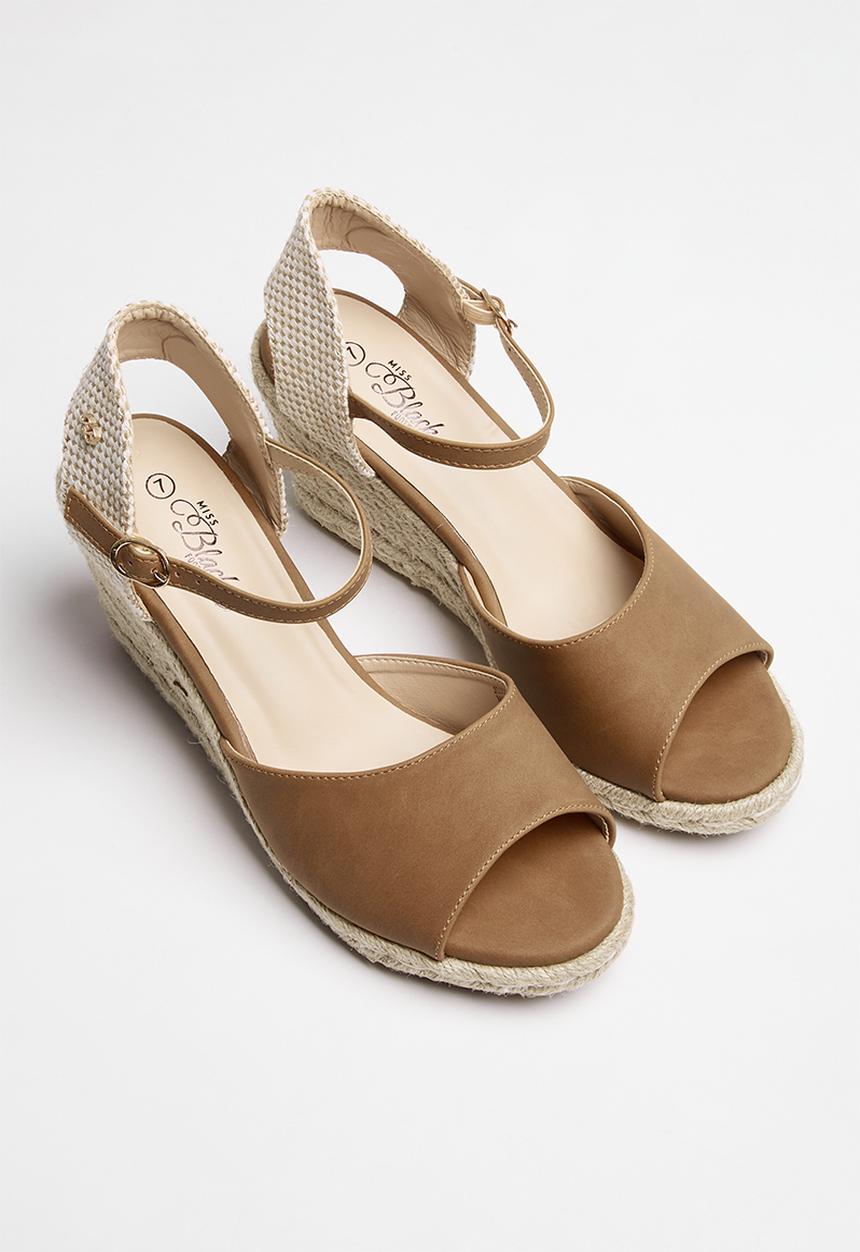 Miss Black - Jojo 2 wedge heel - neutral