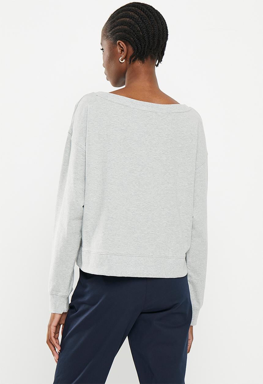 Tommy Hilfiger - Th track top  - light grey heather