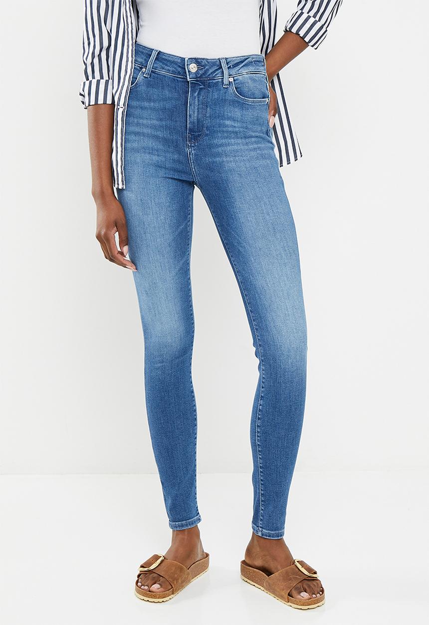 Tommy Hilfiger - The flex harlem u skinny hw - blue