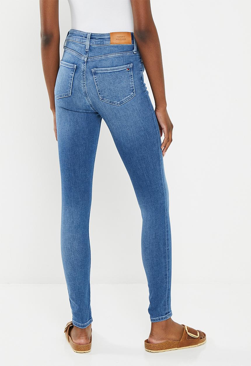 Tommy Hilfiger - The flex harlem u skinny hw - blue