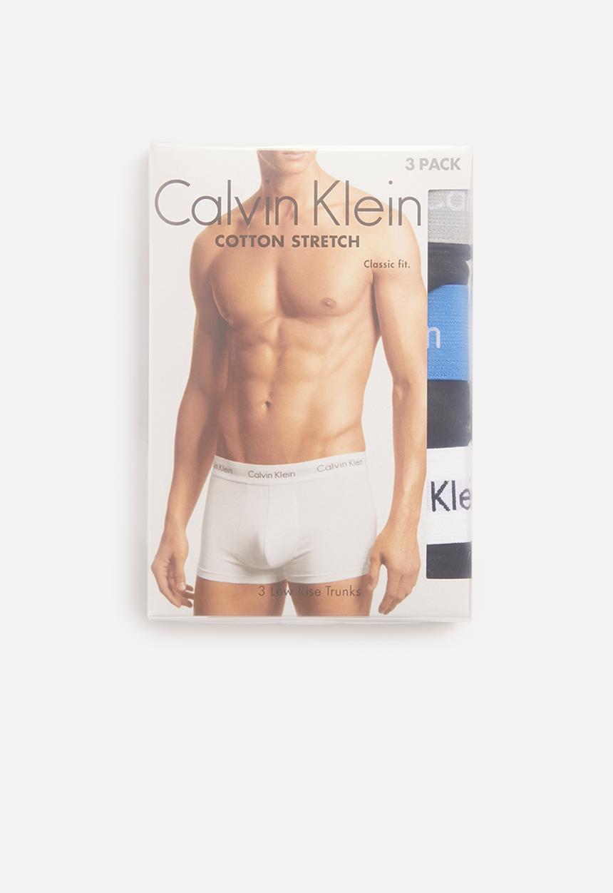 Calvin Klein - Low rise trunk 3 pack - multi 